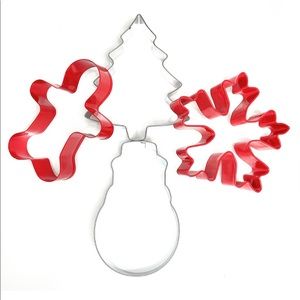 Holiday/ Christmas cookie cutter set